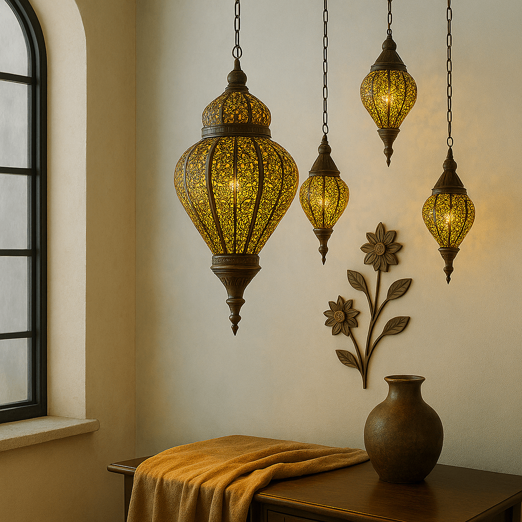 Hanging lamps by Lamp and Genie