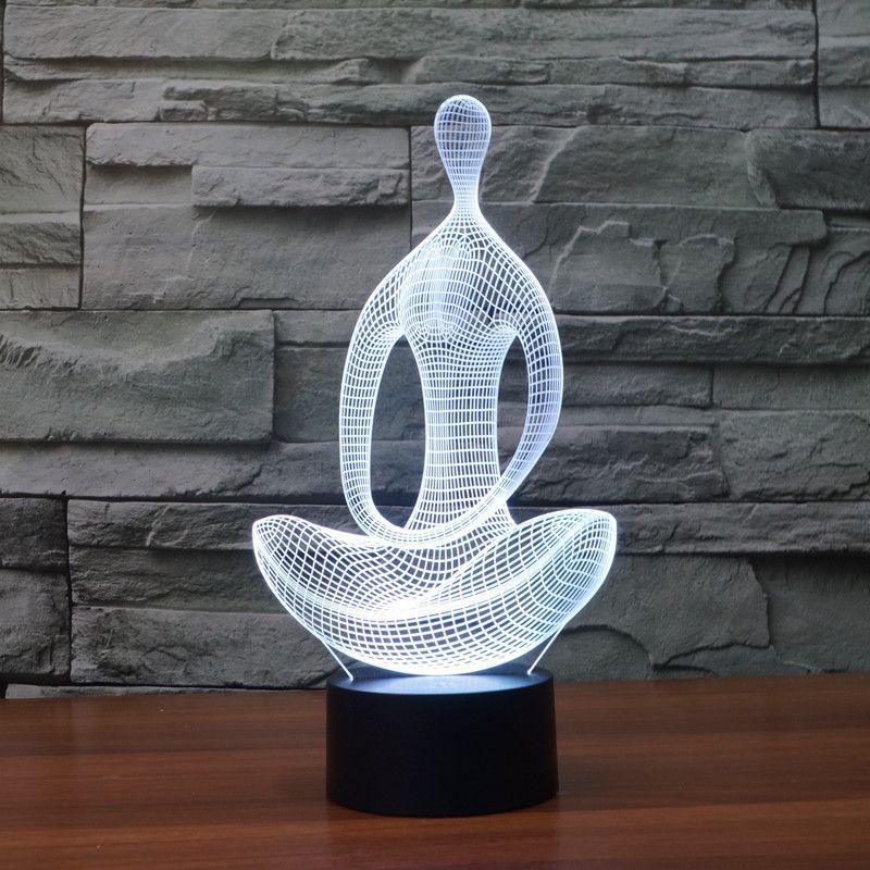 Acrylic 3D Magic Glow Light