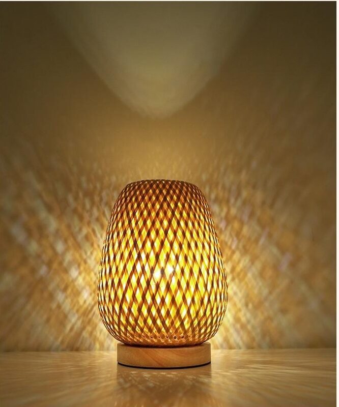 Bamboo Nordic Table Lamp