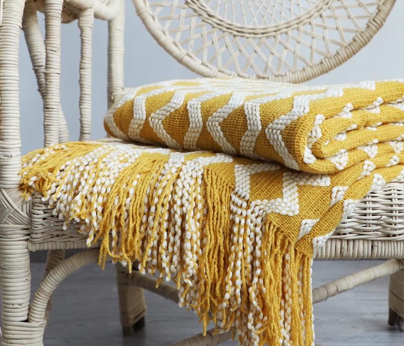 Nordic Knitted Decorative Sofa Blanket - Image 6