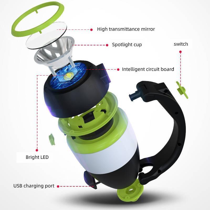 3‑in‑1 LED Emergency Lamp - Image 4
