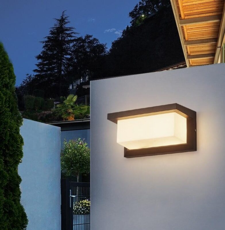 Outdoor LED Induction Wall Lamp