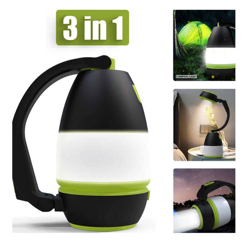 3‑in‑1 LED Emergency Lamp