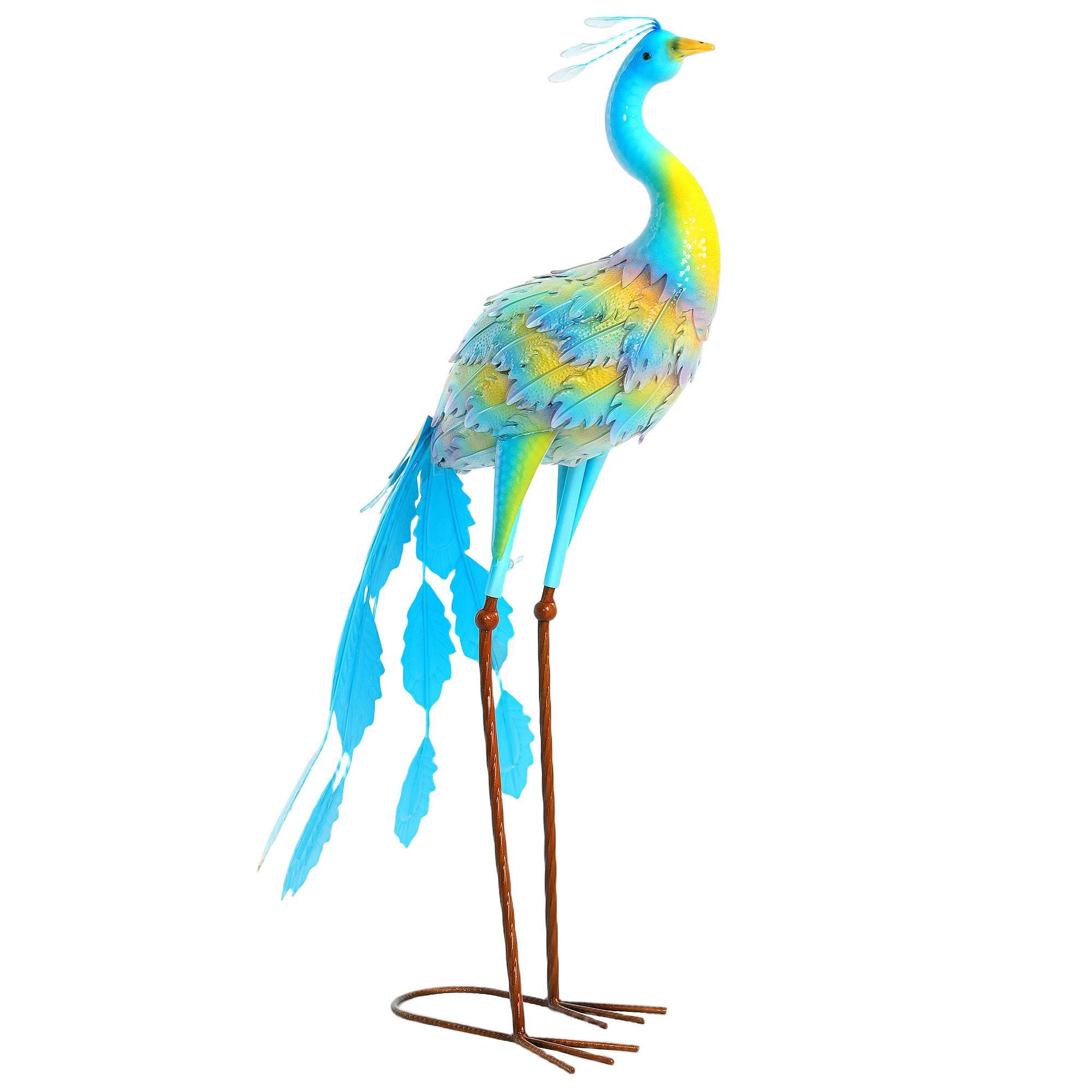 Metal Peacock Garden Ornament