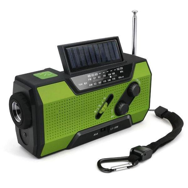 Portable Solar‑Powered Pocket Radio