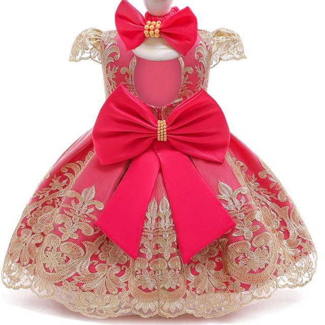 Baby Princess Lace Dress Ages 1–3 - Image 8
