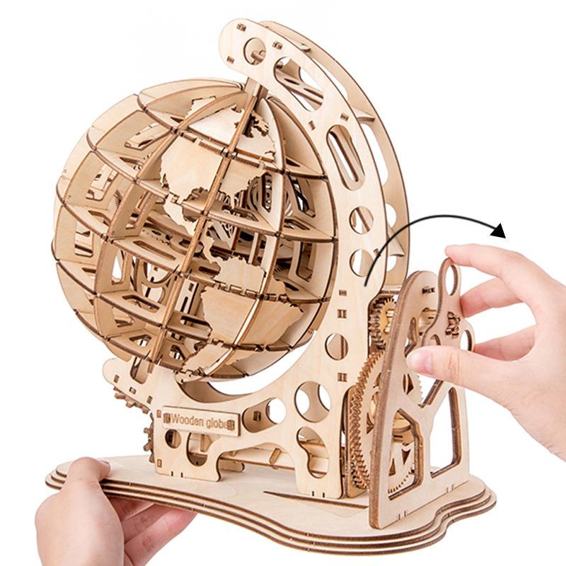 3D Rotating Assembling Globe - Image 5