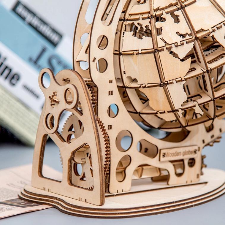 3D Rotating Assembling Globe - Image 4