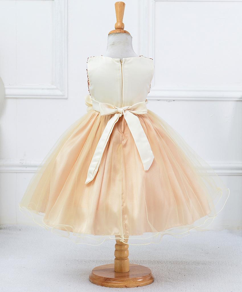Girls Sequin Occasion Dress - Image 2