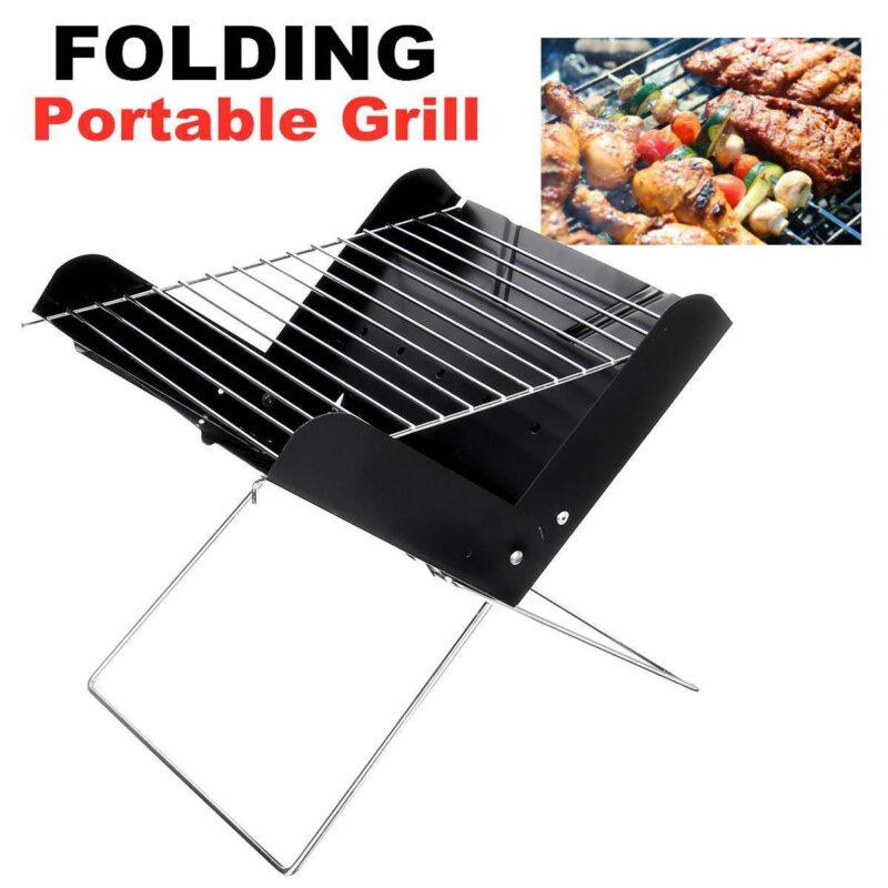 Folding Stainless Steel BBQ Grill