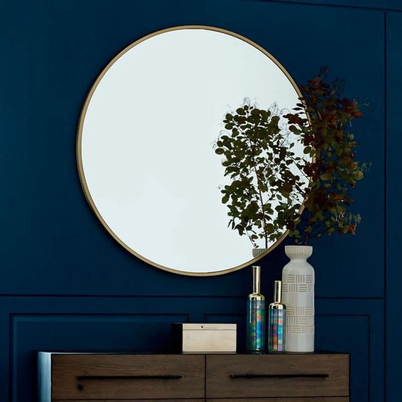 Round Nordic Metal Mirror - Image 3