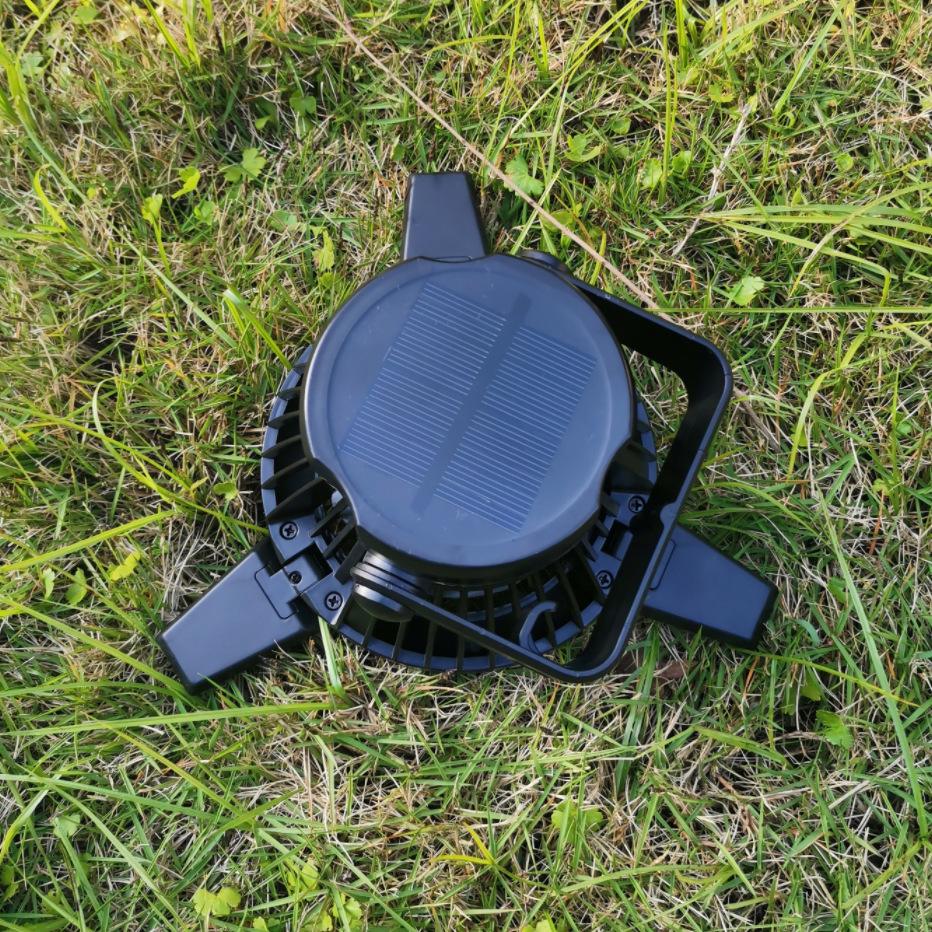 Solar Tent Fan & LED Light - Image 5