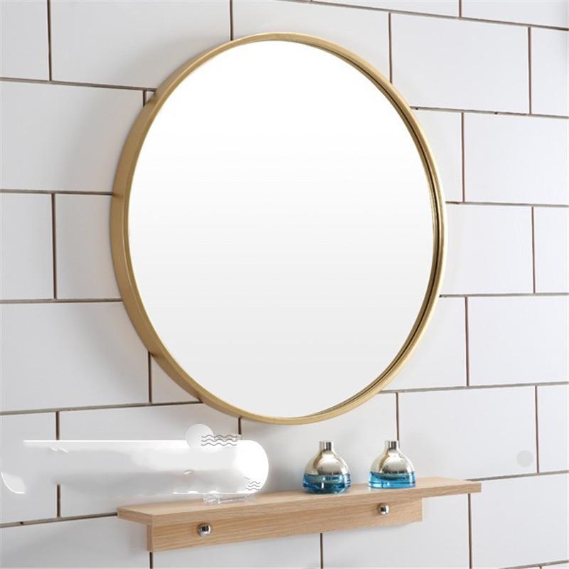 Round Nordic Metal Mirror - Image 5