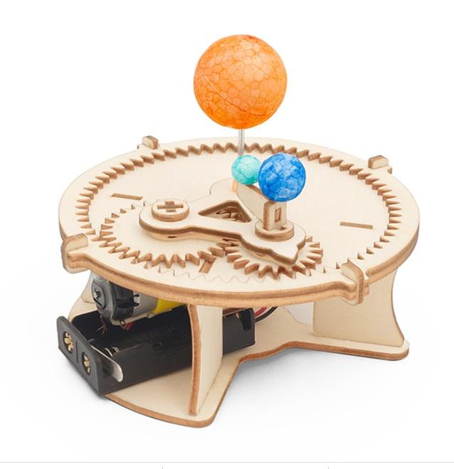 Solar System DIY Wooden Globe Kit