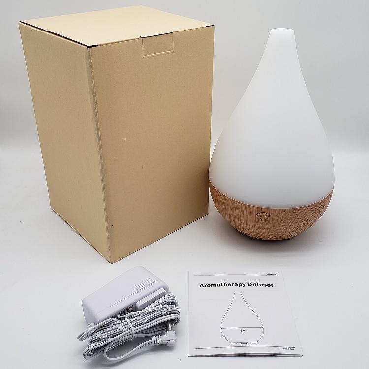 Wood‑Grain Aroma 300ml Humidifier - Image 3