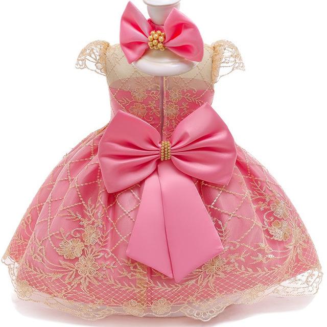 Baby Princess Lace Dress Ages 1–3 - Image 7