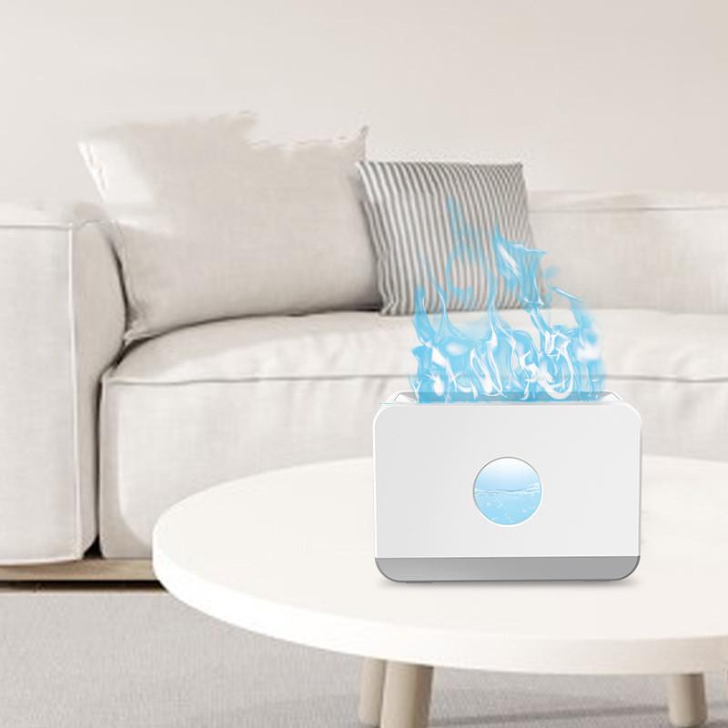 Two‑Colour Flame Aromatherapy Humidifier