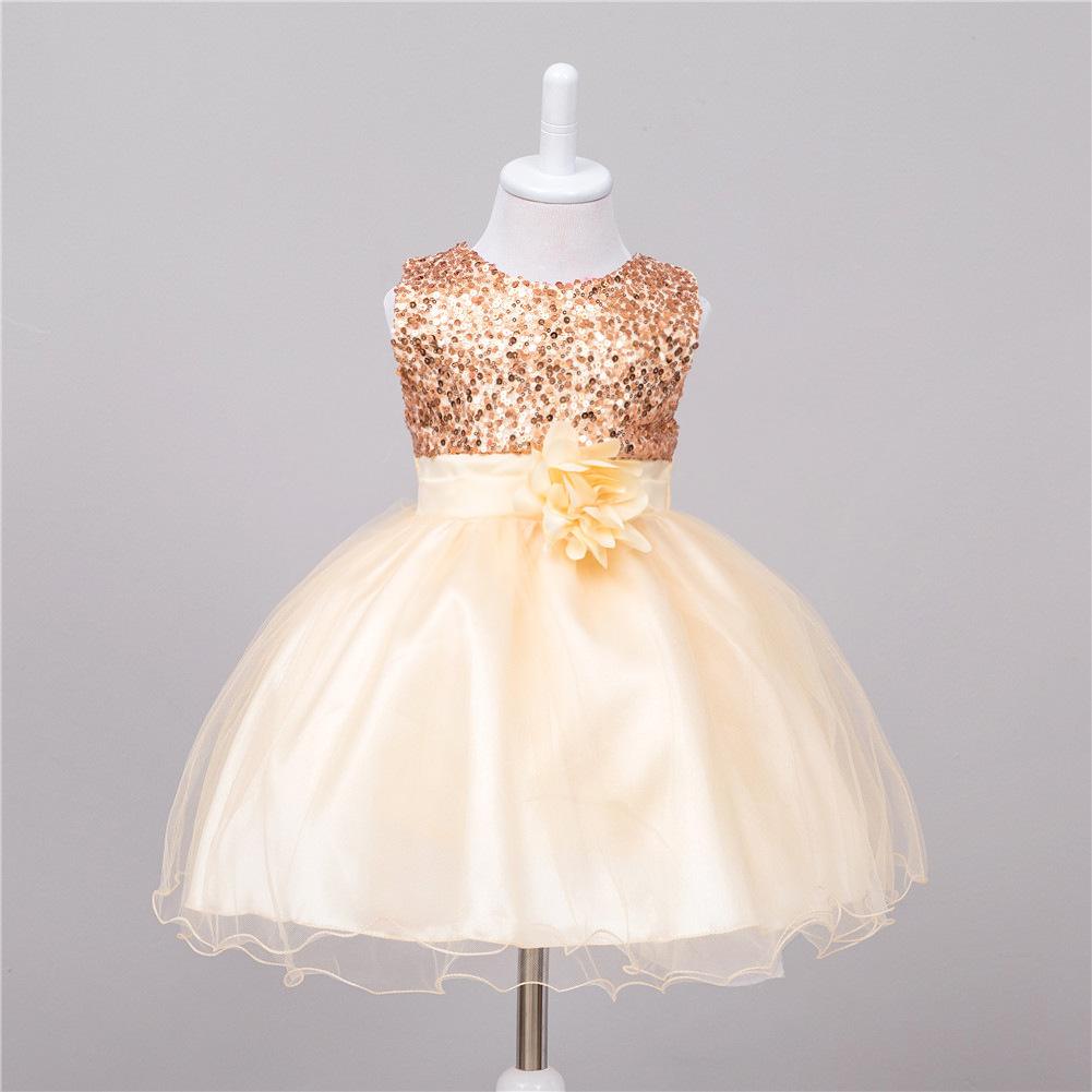 Girls Sequin Occasion Dress