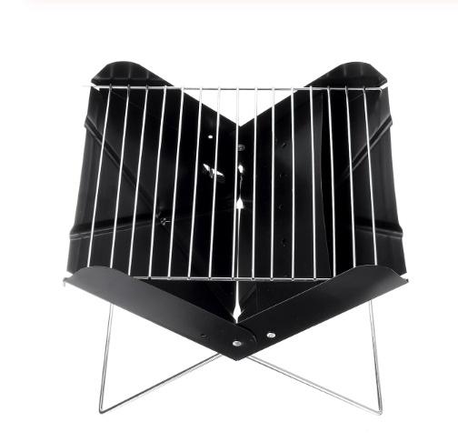 Folding Stainless Steel BBQ Grill - Image 3