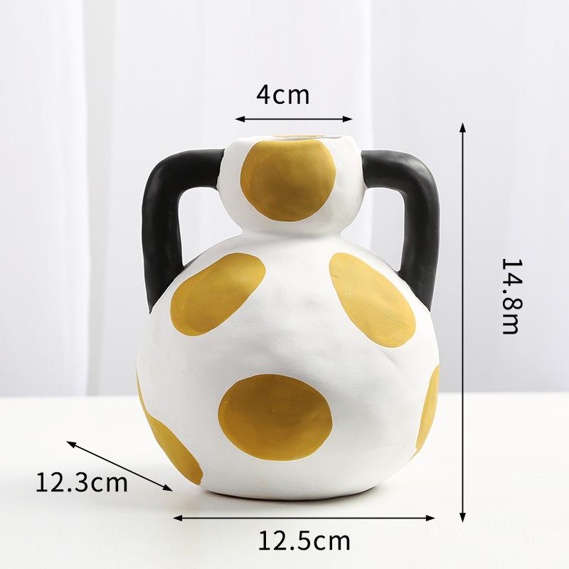 Ceramic Decorative Vase - Image 8