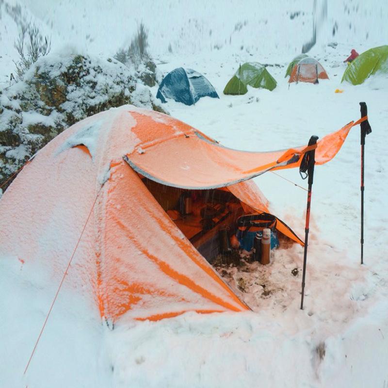 Double Aluminum Pole Camping Tent - Image 2