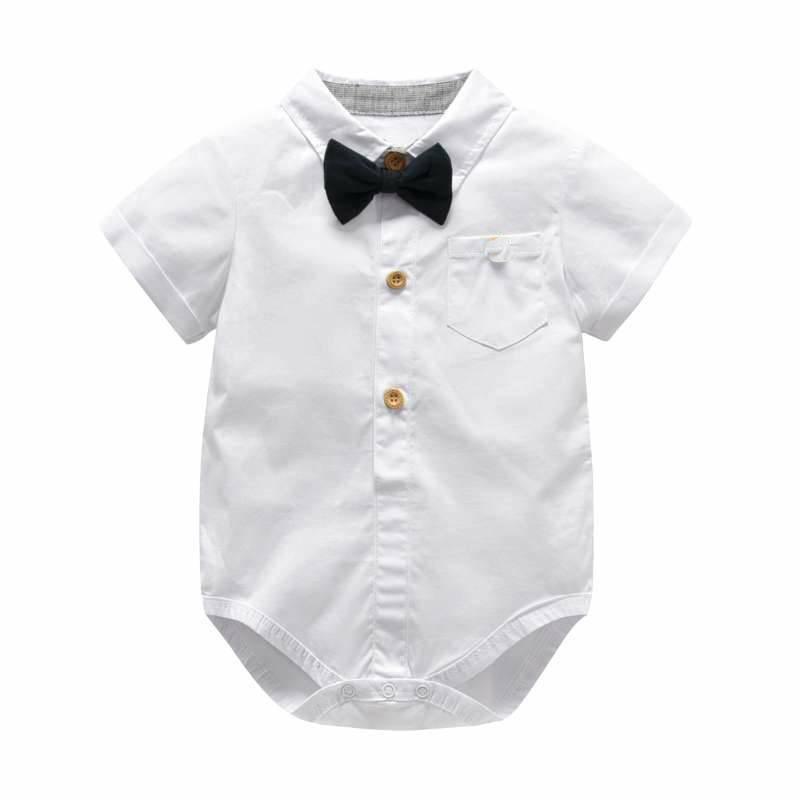 Baby Cotton Braces Pants Casual Suit - Image 2