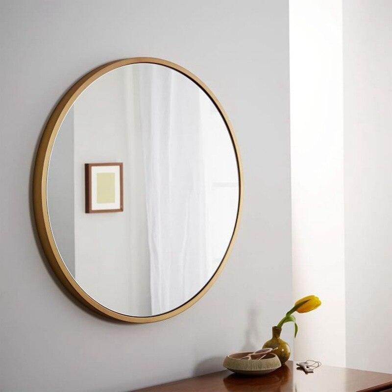 Round Nordic Metal Mirror - Image 4