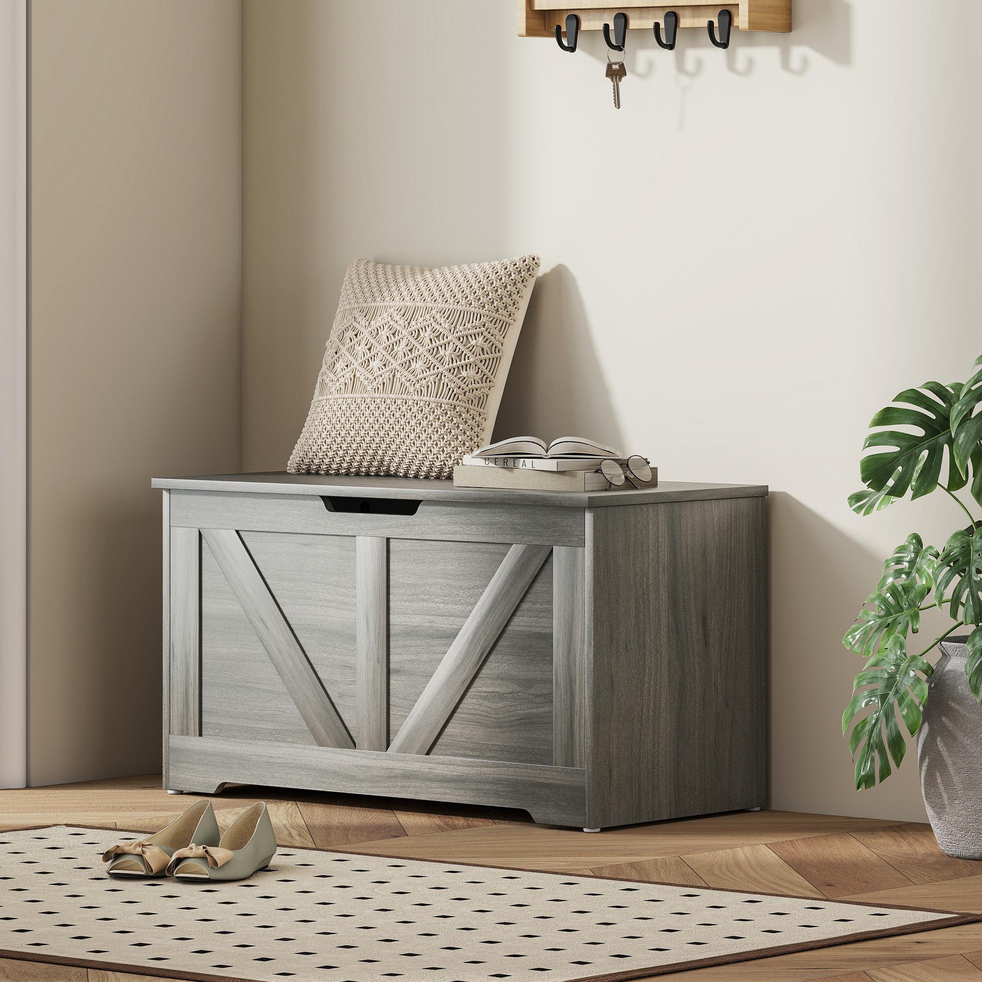 100L Charcoal Grey Storage Box - Image 2
