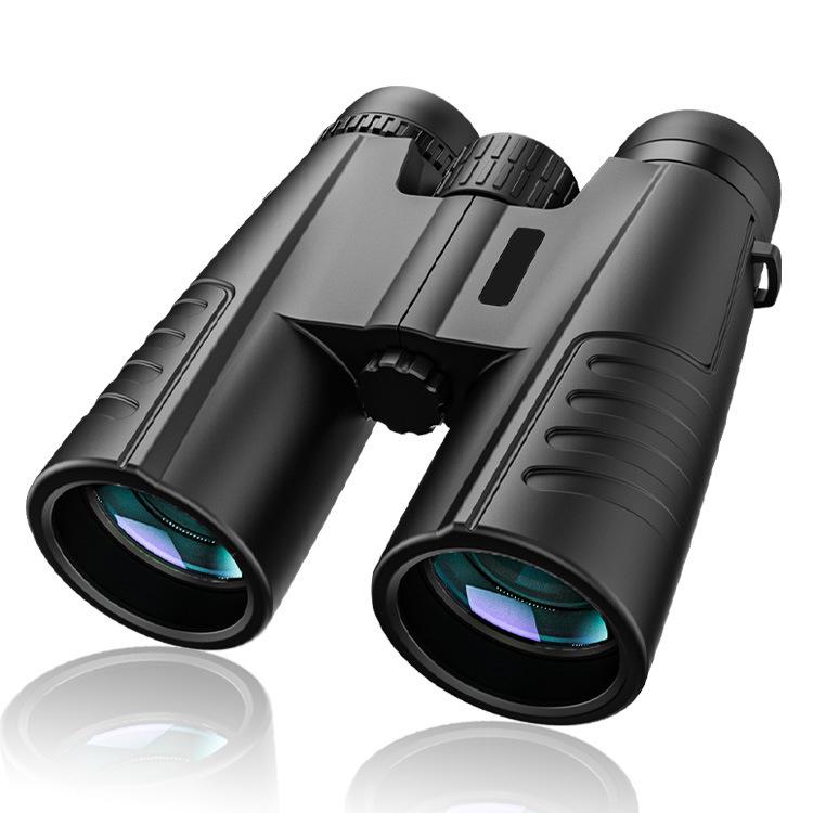 12×42 HD High‑Power Outdoor Binoculars Black