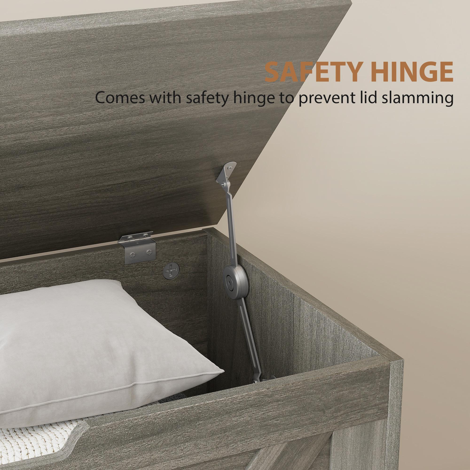 100L Charcoal Grey Storage Box - Image 5