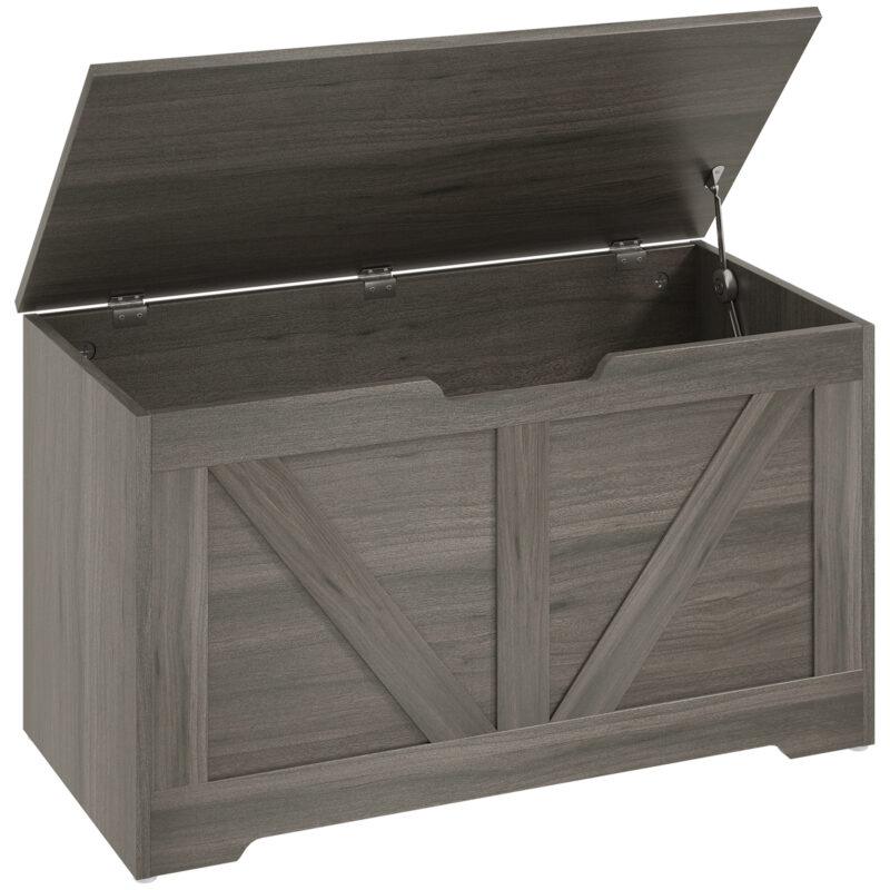 100L Charcoal Grey Storage Box