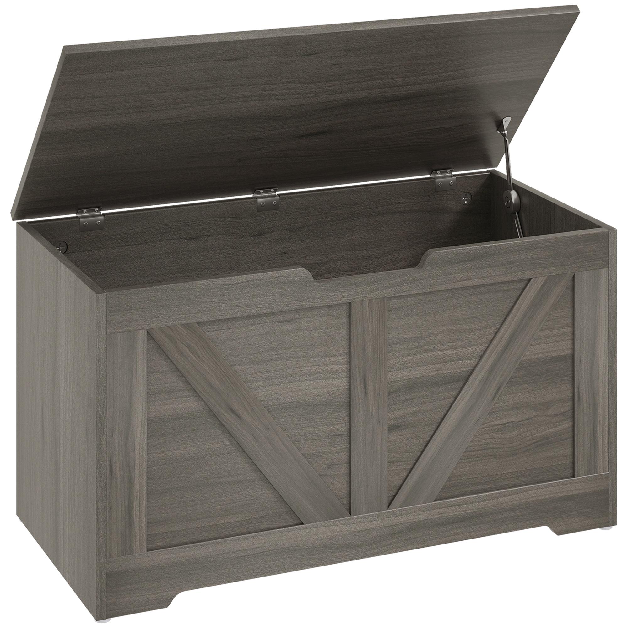 100L Charcoal Grey Storage Box