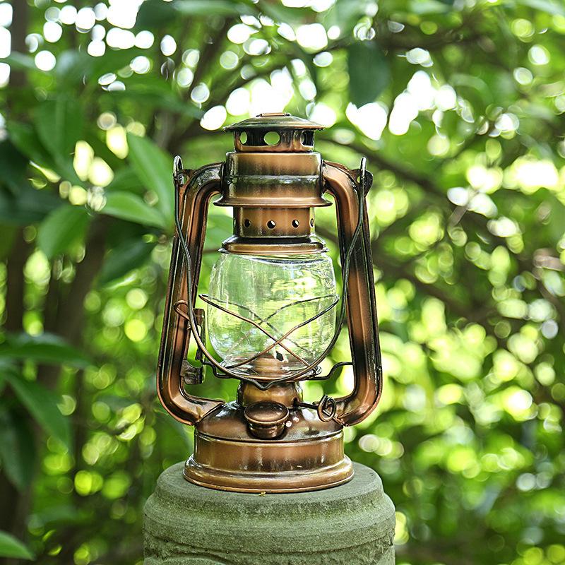 Vintage Kerosene Camping Lamp - Image 3