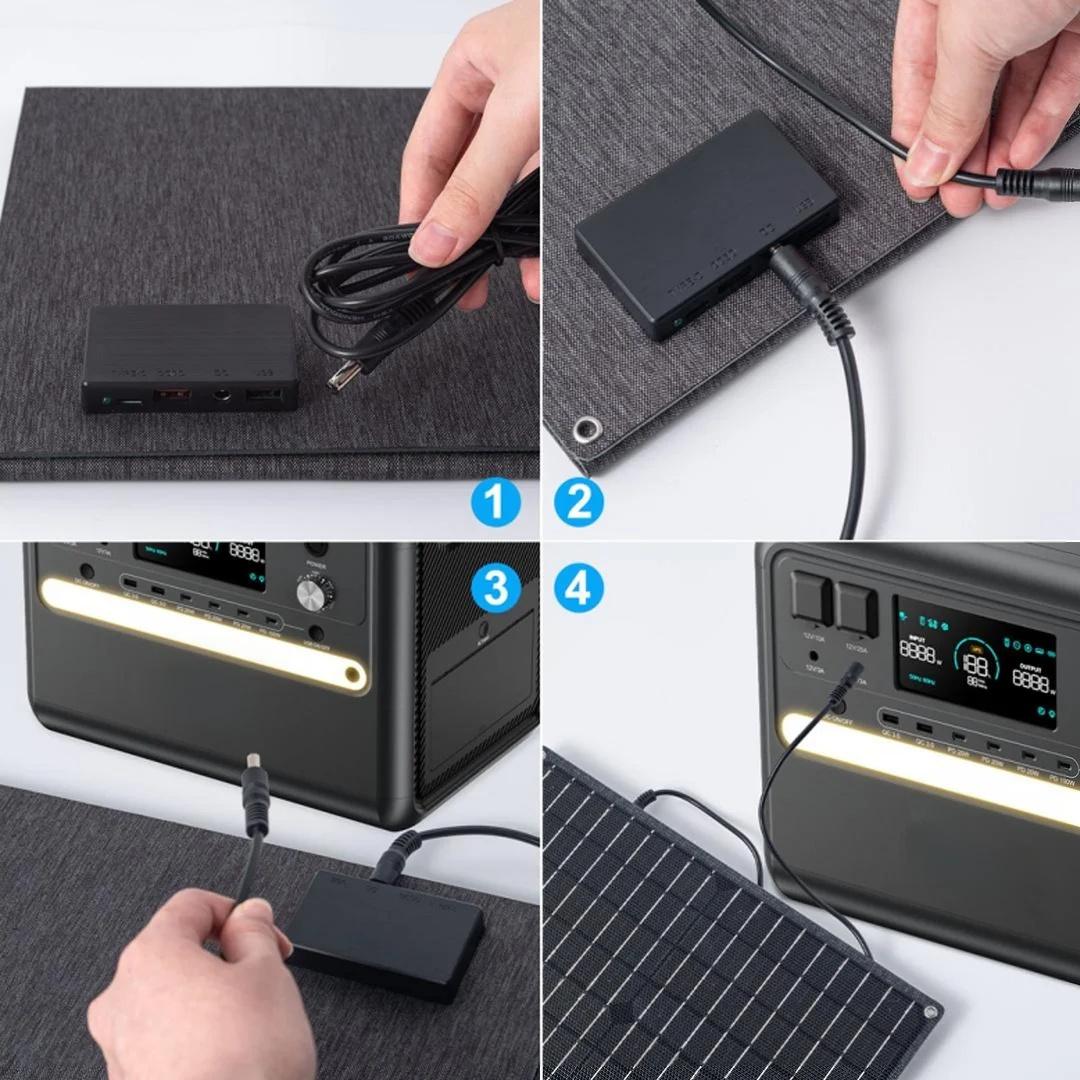 60W Portable Foldable Solar Panel - Image 4