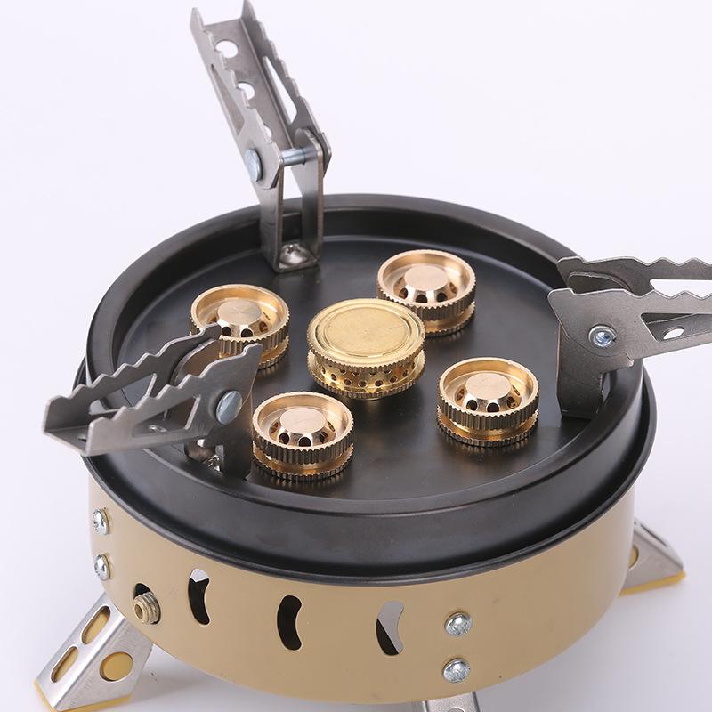 Portable Windproof Camping Gas Stove Set - Image 4