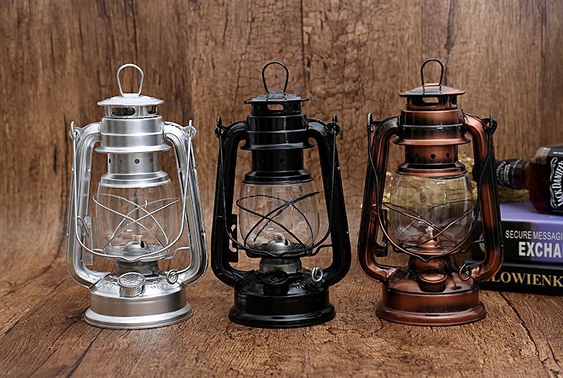 Vintage Kerosene Camping Lamp - Image 2