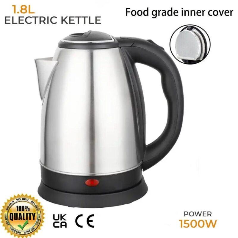 1.8L Stainless Steel Electric Kettle 1500W