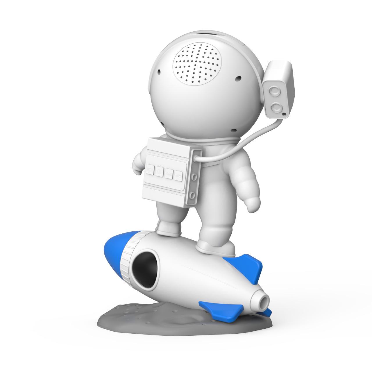 Rocket Astronaut Galaxy Starry Sky Projector Lamp Desktop - Image 4
